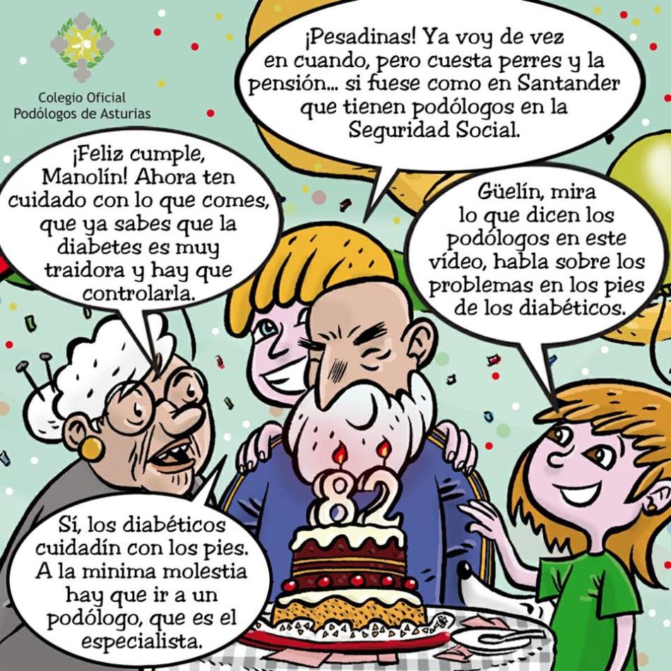 Aula de podología "Pie diabético"