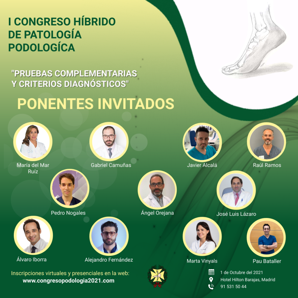 I CONGRESO HÍBRIDO DE PODOLOGIA 1 DE OCTUBRE DE 2021