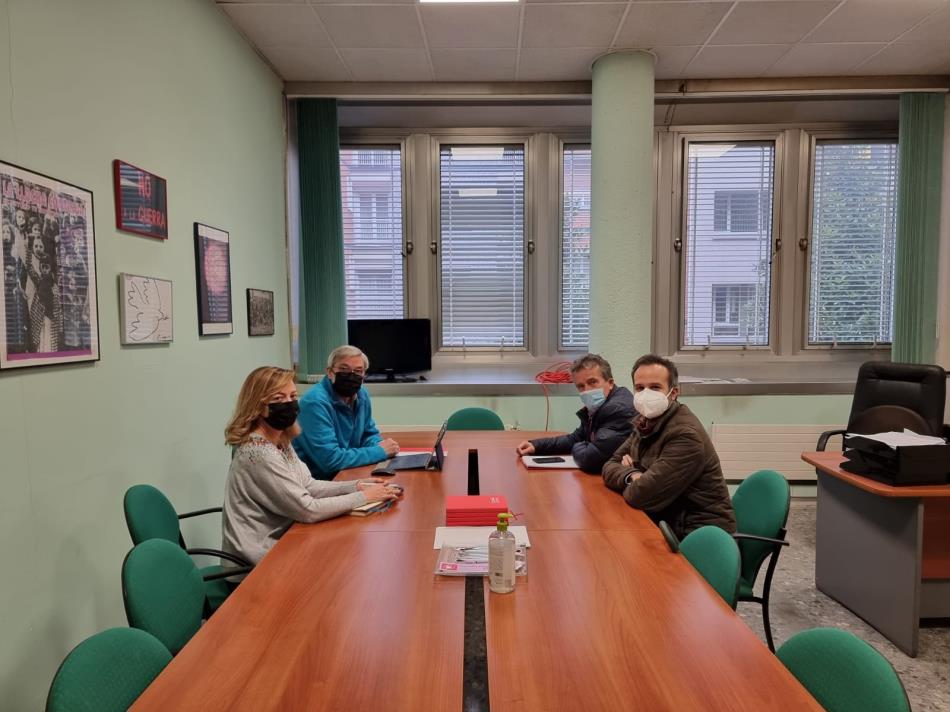 Reunión mantenida con el sindicato CCOO